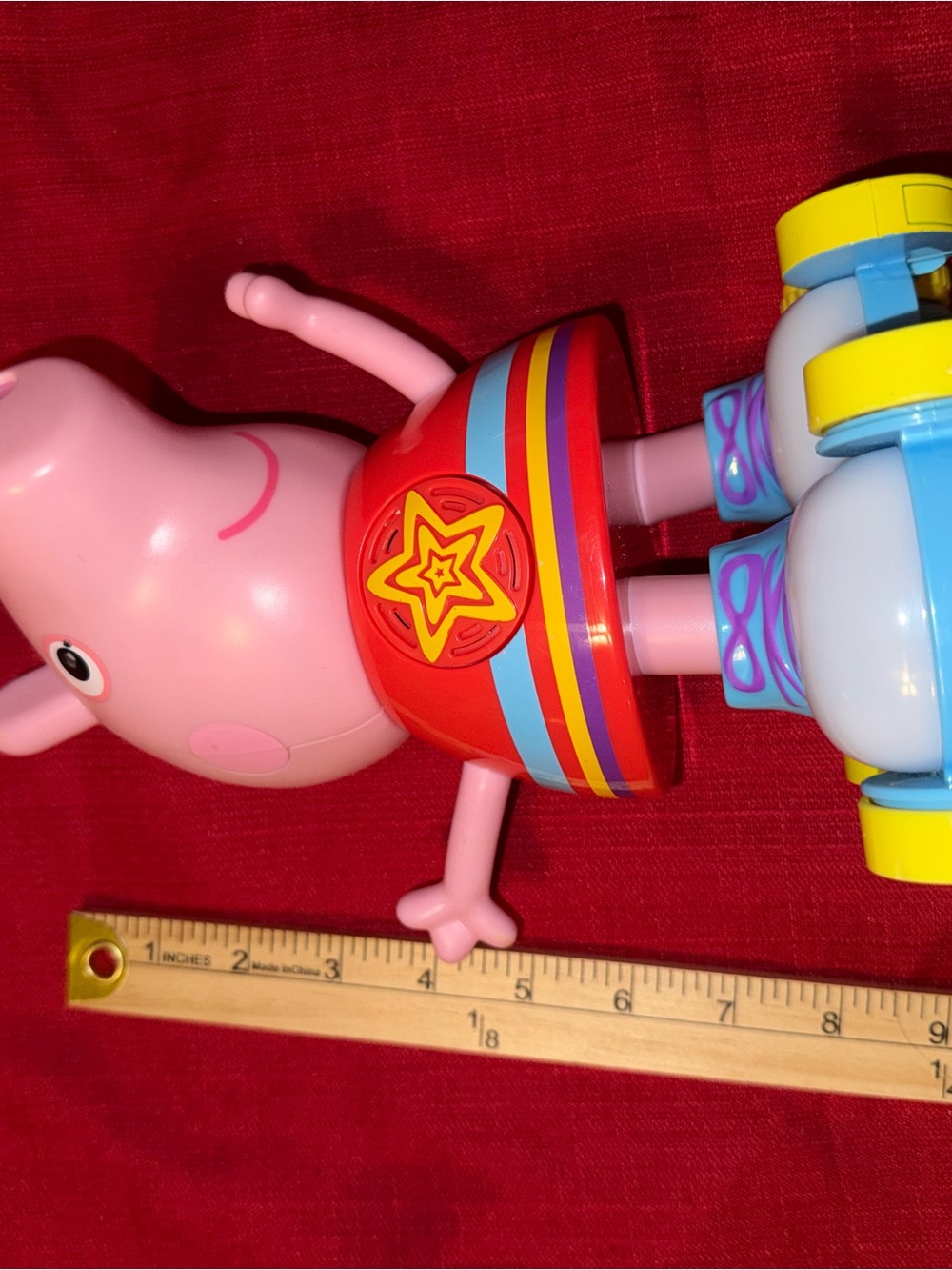Roller Disco Peppa Pig- skates, talks and sings- Kids Toy